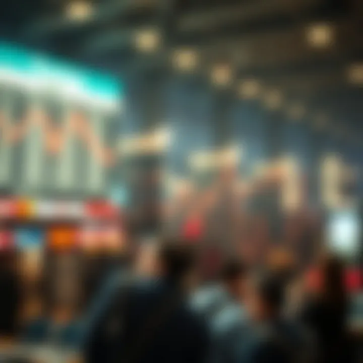 Anticipating Market Trends Visual representation of market trends anticipation