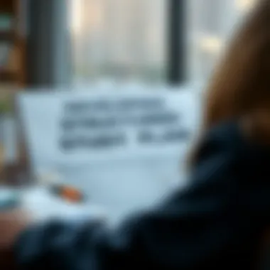 Illustration of an organized study plan