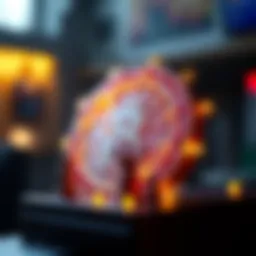 A digital artwork representing a unique NFT