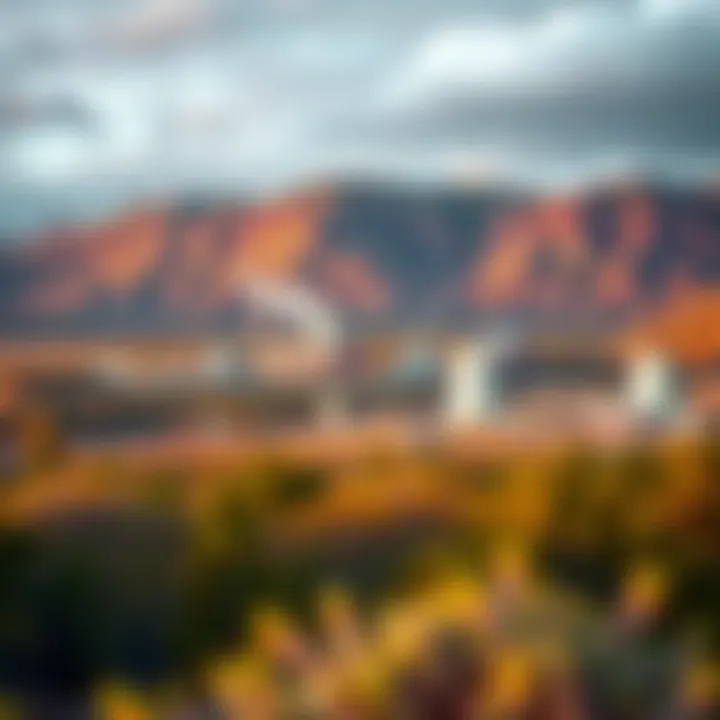 Geothermal energy plant in a natural landscape