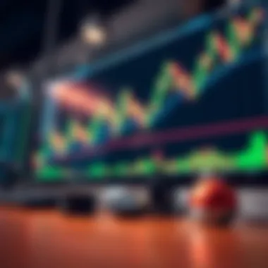 Tools for stock trading on a digital screen