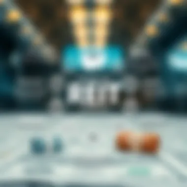 Diagram illustrating the benefits of investing in REITs