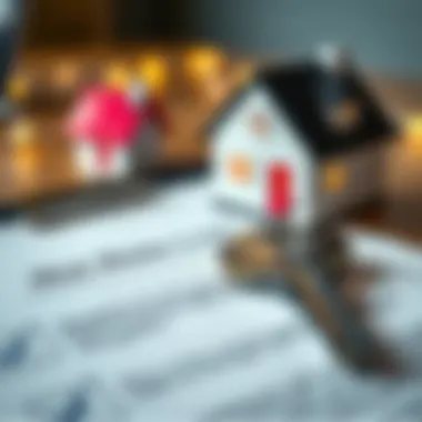 Securing Your Home Loan House key on a contract
