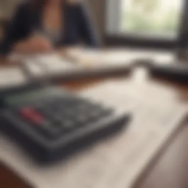 Calculating Purchase Taxes Chart showing the calculation methods for purchase taxes