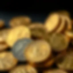 Ancient coins symbolizing the early adoption of the gold standard