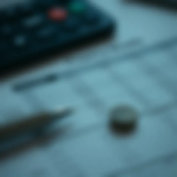 Tracking Financial Transactions Visual representation of financial transactions tracked in an accounting sheet