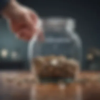 The Essence of Aspiration Savings Conceptual illustration of aspiration savings