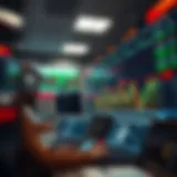 Illustration of market limit orders in a trading environment