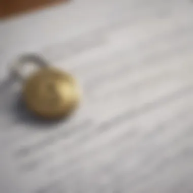 Understanding Non-Disclosure Agreements Visual representation of a Non-Disclosure Agreement document with a lock symbol