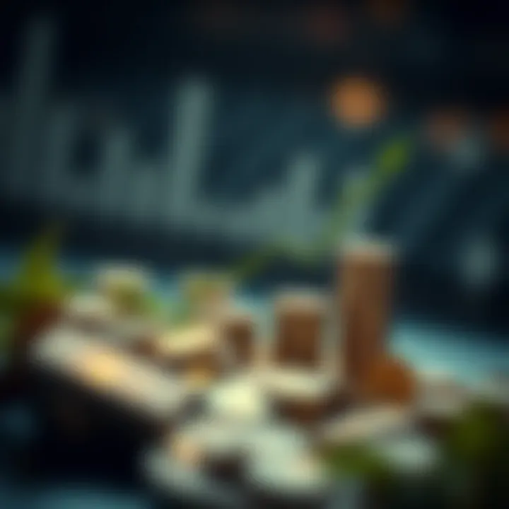 Conceptual image of investment growth