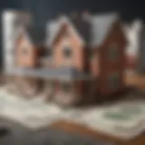 Illustration depicting various loan types for home construction