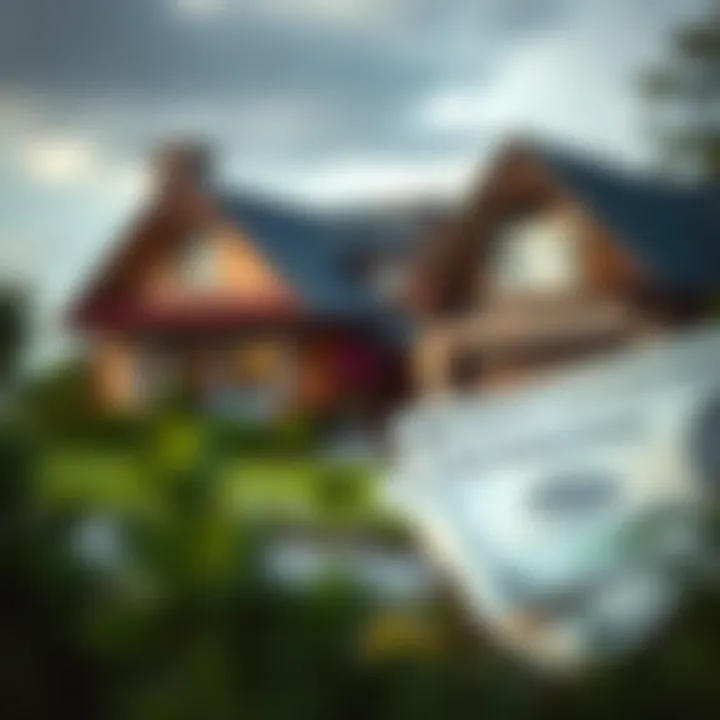 Graphical representation of tax deductions