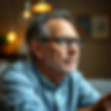 Informed Decision-Making in Personal Finance A thoughtful homeowner contemplating financial strategies